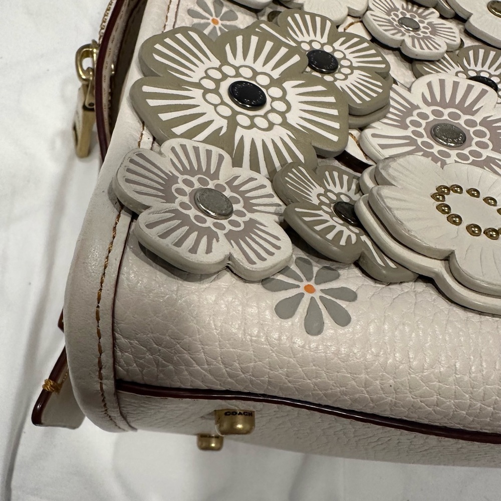 COACH 1941 Tea Rose Applique Rogue Bag - Picture 16 of 16